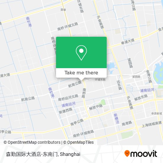 森勤国际大酒店-东南门 map