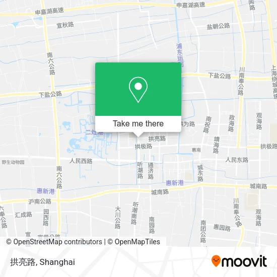 拱亮路 map