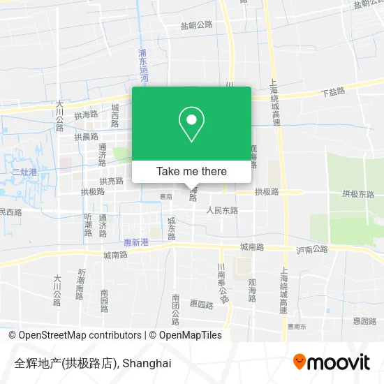 全辉地产(拱极路店) map