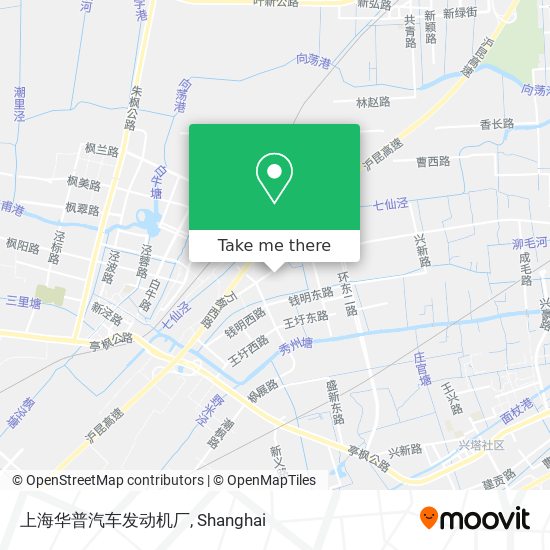 上海华普汽车发动机厂 map
