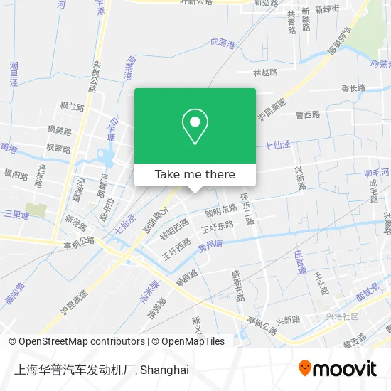 上海华普汽车发动机厂 map