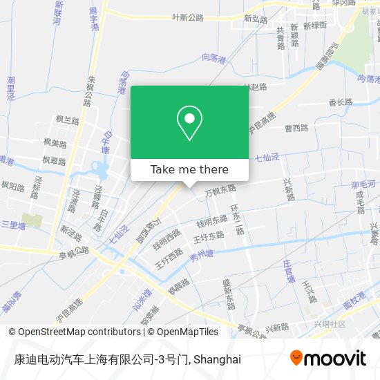康迪电动汽车上海有限公司-3号门 map