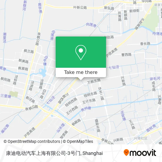 康迪电动汽车上海有限公司-3号门 map