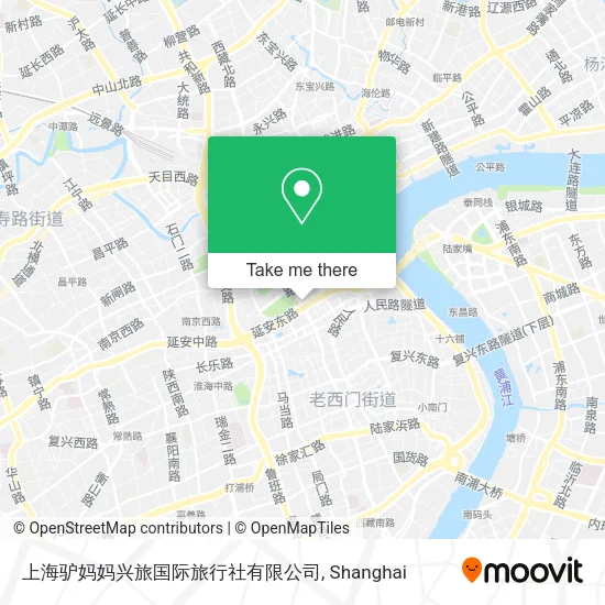 上海驴妈妈兴旅国际旅行社有限公司 map
