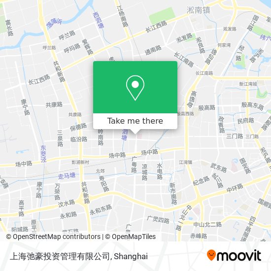 上海弛豪投资管理有限公司 map