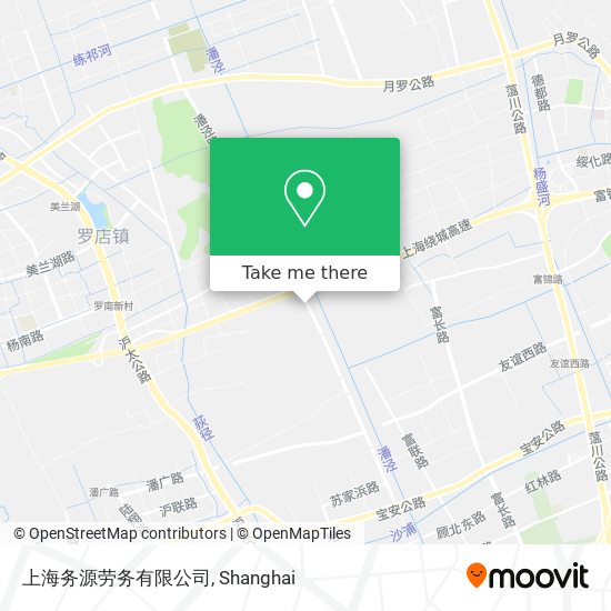 上海务源劳务有限公司 map