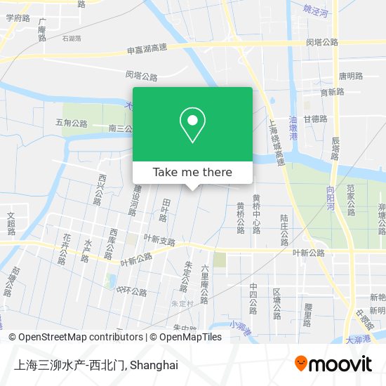 上海三泖水产-西北门 map