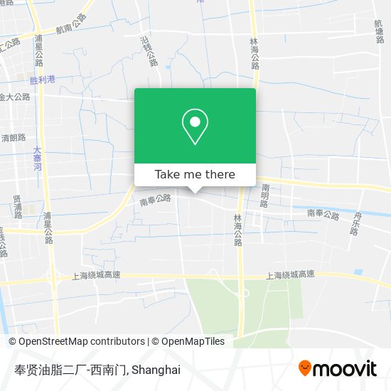 奉贤油脂二厂-西南门 map