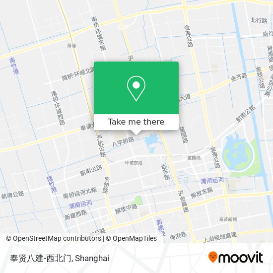 奉贤八建-西北门 map