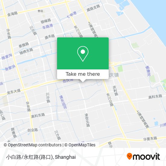 小白路/永红路(路口) map