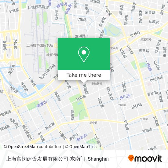 上海富闵建设发展有限公司-东南门 map