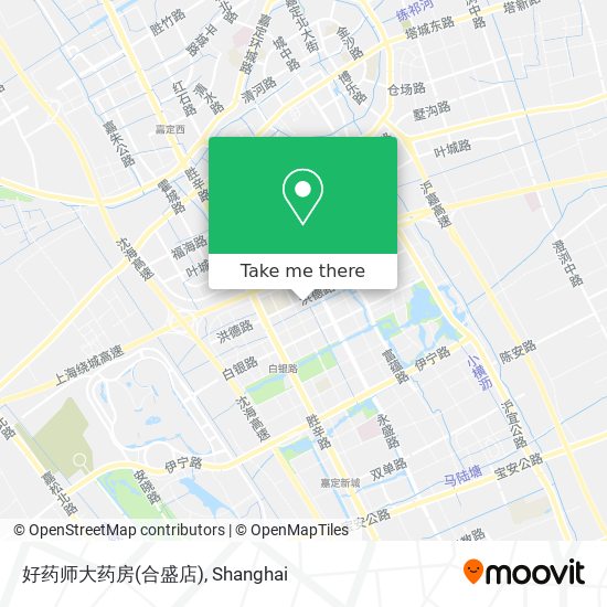 好药师大药房(合盛店) map