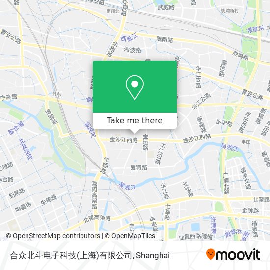 合众北斗电子科技(上海)有限公司 map