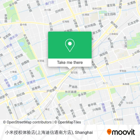 小米授权体验店(上海迪信通南方店) map