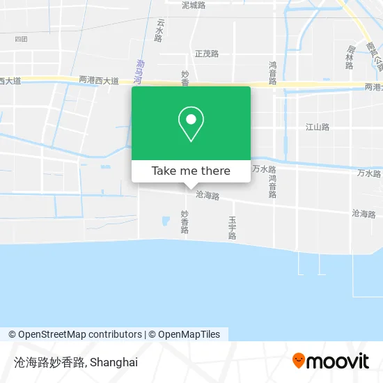 沧海路妙香路 map