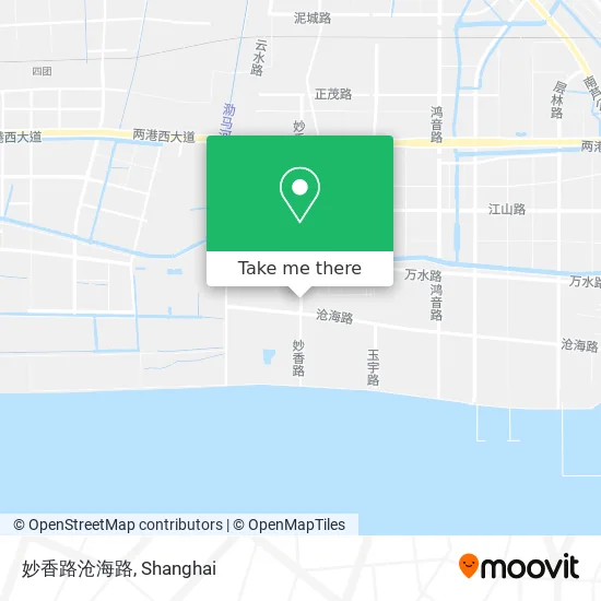 妙香路沧海路 map