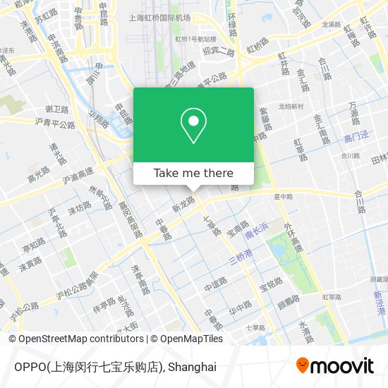OPPO(上海闵行七宝乐购店) map
