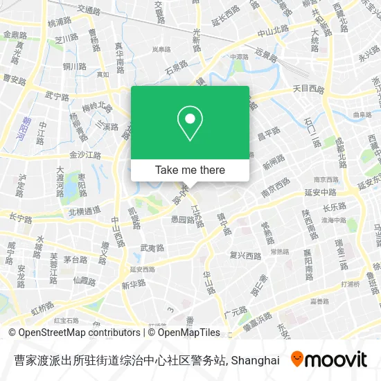 曹家渡派出所驻街道综治中心社区警务站 map