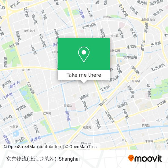 京东物流(上海龙茗站) map