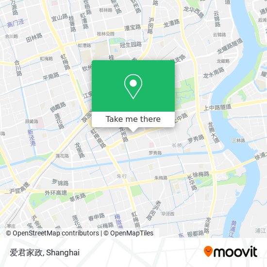 爱君家政 map
