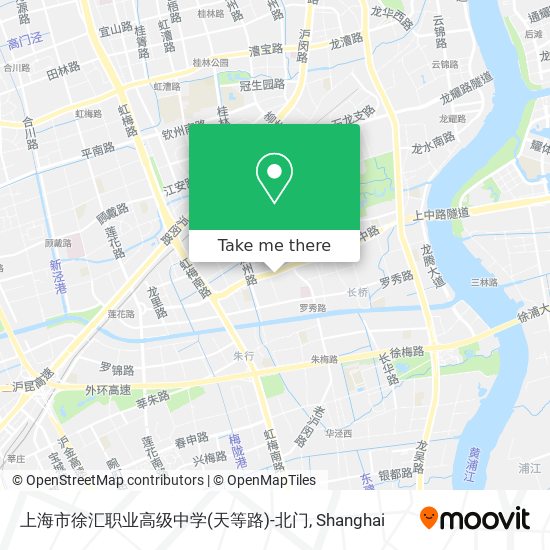 上海市徐汇职业高级中学(天等路)-北门 map