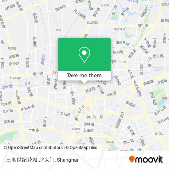 三湘世纪花城-北大门 map