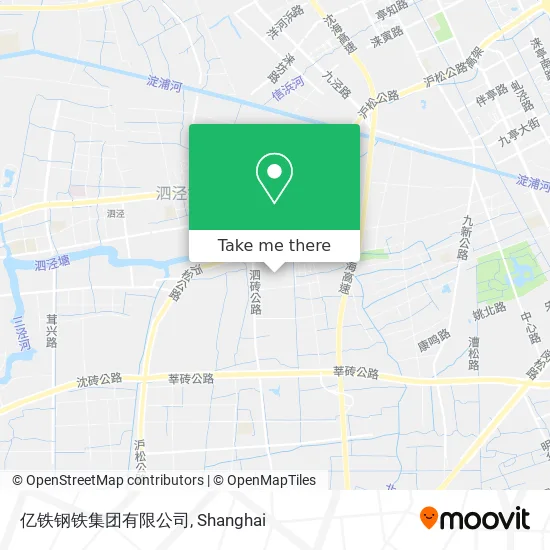 亿铁钢铁集团有限公司 map