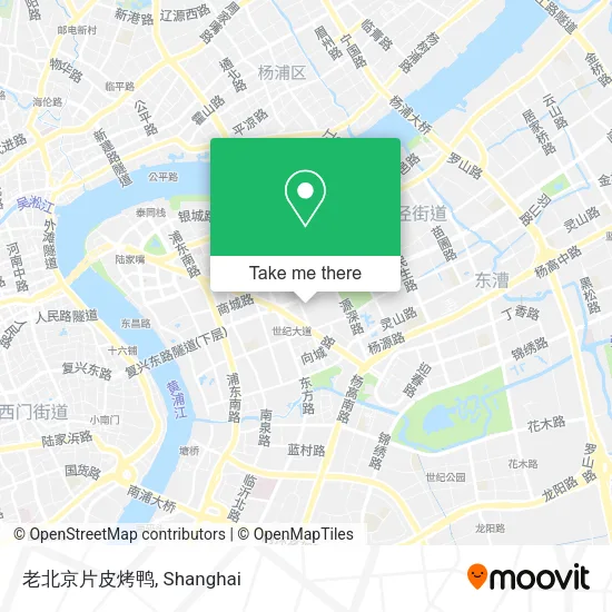 老北京片皮烤鸭 map
