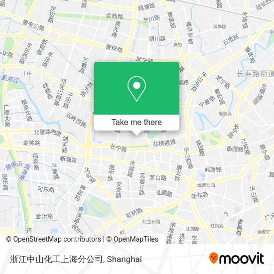 浙江中山化工上海分公司 map