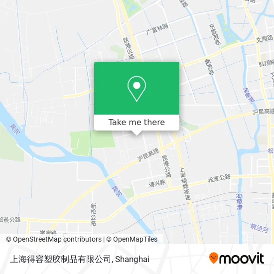上海得容塑胶制品有限公司 map