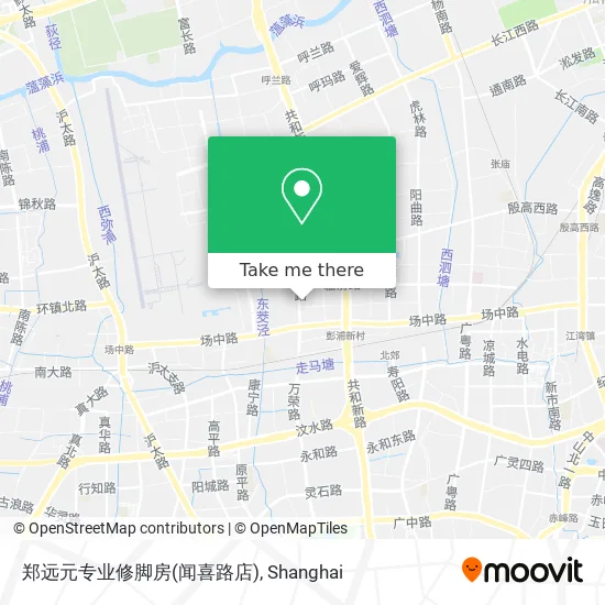 郑远元专业修脚房(闻喜路店) map