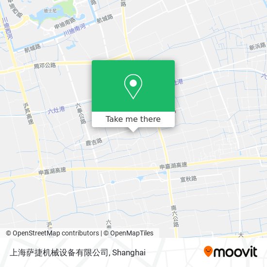 上海萨捷机械设备有限公司 map