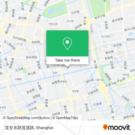 莲安东路莲溪路 map