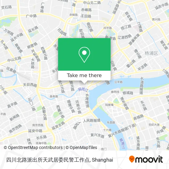 四川北路派出所天武居委民警工作点 map