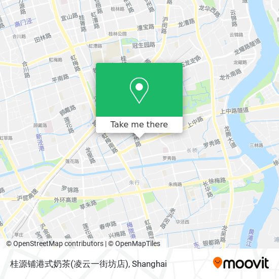 桂源铺港式奶茶(凌云一街坊店) map