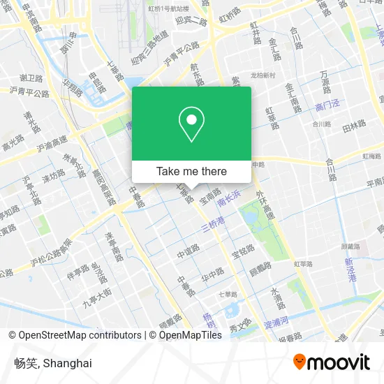 畅笑 map