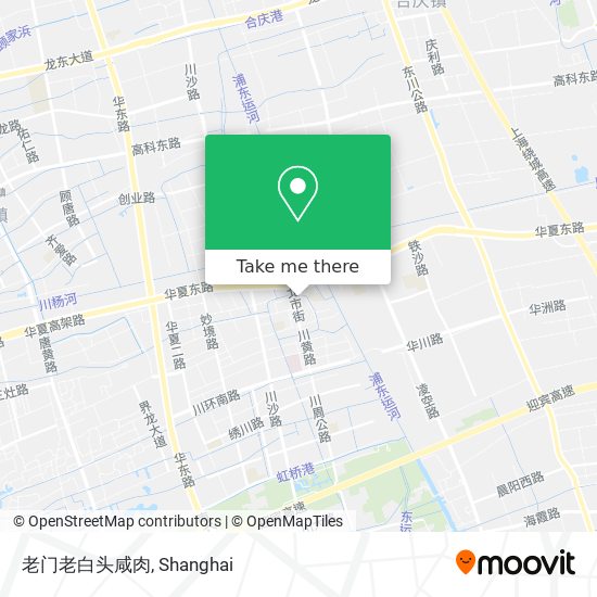老门老白头咸肉 map