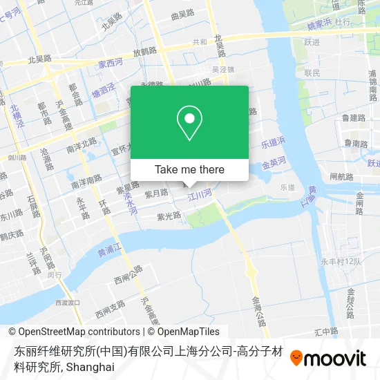 东丽纤维研究所(中国)有限公司上海分公司-高分子材料研究所 map