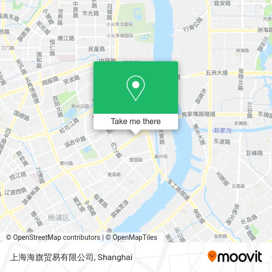 上海海旗贸易有限公司 map