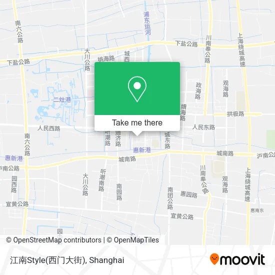 江南Style(西门大街) map