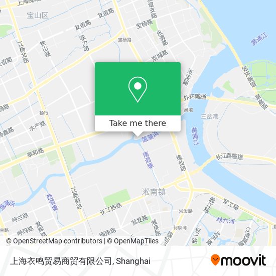 上海衣鸣贸易商贸有限公司 map