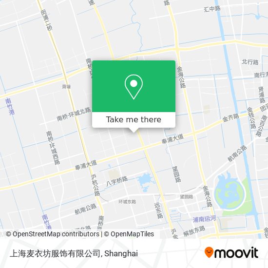 上海麦衣坊服饰有限公司 map