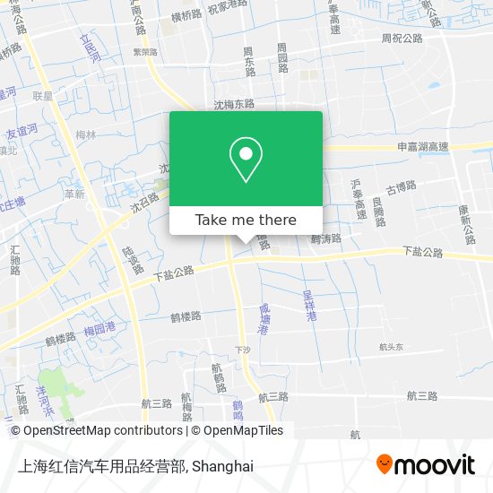 上海红信汽车用品经营部 map