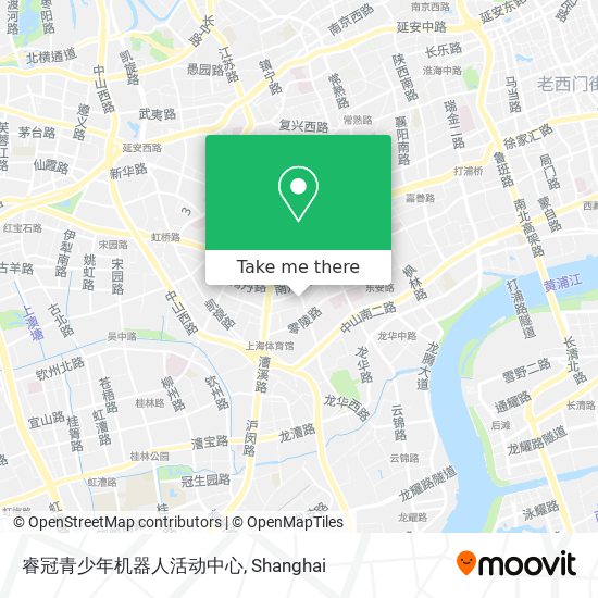 睿冠青少年机器人活动中心 map