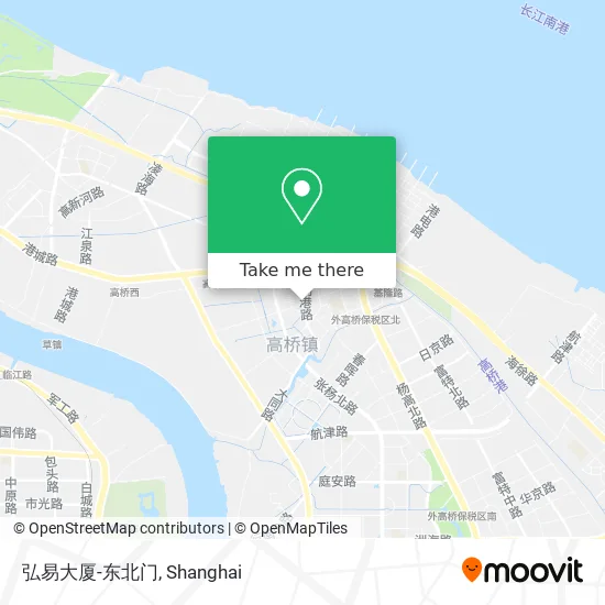 弘易大厦-东北门 map