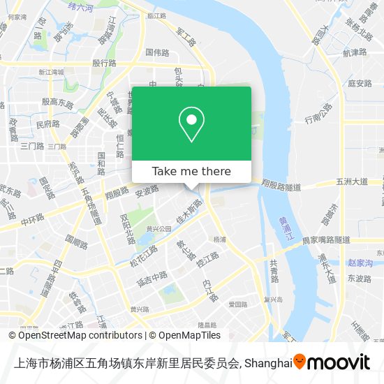 上海市杨浦区五角场镇东岸新里居民委员会 map