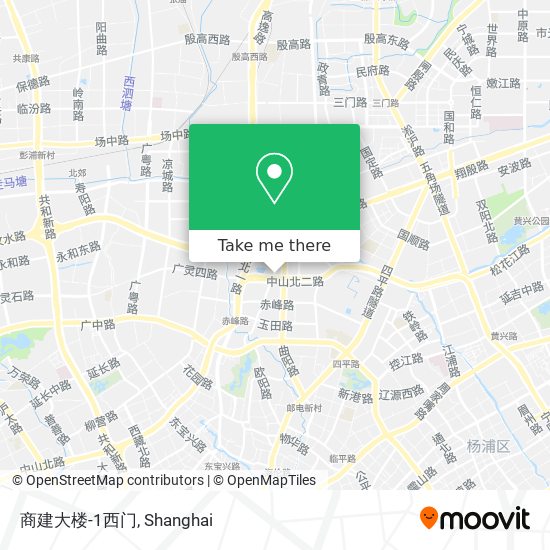 商建大楼-1西门 map