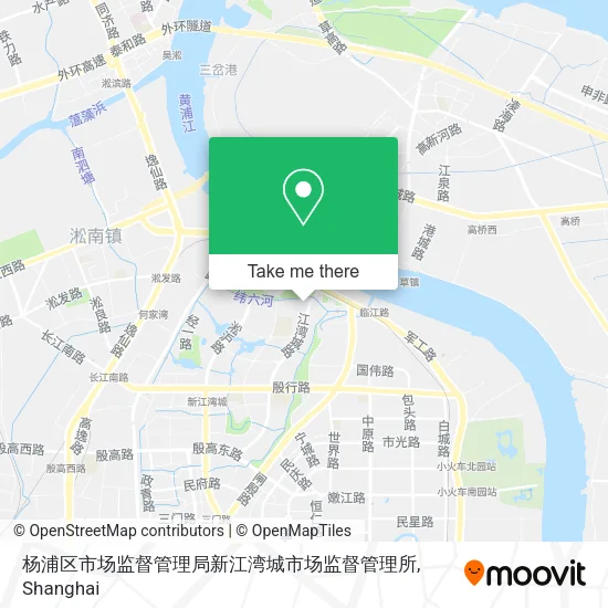 杨浦区市场监督管理局新江湾城市场监督管理所 map