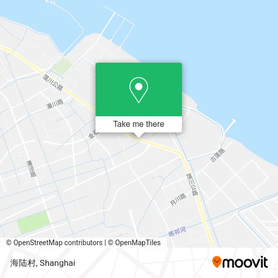 海陆村 map