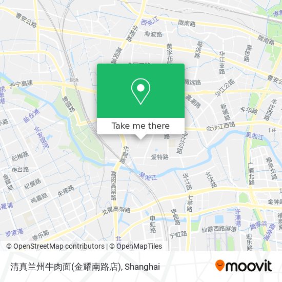 清真兰州牛肉面(金耀南路店) map